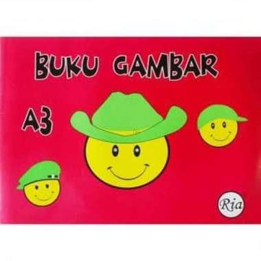 [ PACK ] Buku Gambar / Drawing Book A3 - Ria MURAH