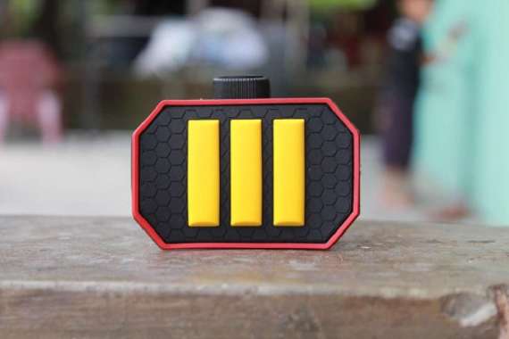 patch rubber perekat karet pangkat garis tiga AKP