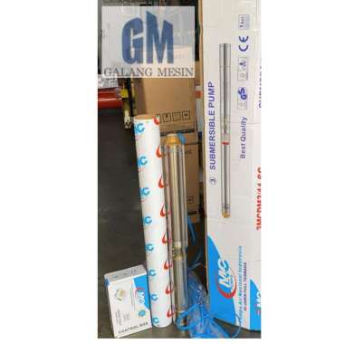 SUBMERSIBLE PUMP POMPA SATELIT CELUP NASIONAL MC 3/4 HP + kabel 50 m