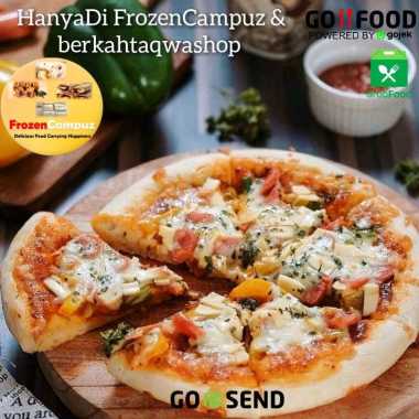 Pizza Sosis Keju Mozarella Pizza Keju Sosis Frozen Per Pak/Pizza Frozen Food