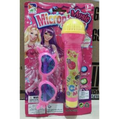 Mainan Set Mic Kacamata - Mainan Karaoke Nyanyi Anak Edukasi Anak