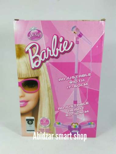 MAINAN ANAK MIC BERNYANYI/MAINAN ANAK MIC BARBIE KARAOKE