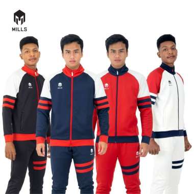 MILLS Jaket Olahraga Track Jacket Revenge 2.0 8037 XXL BLACK XXXL RED XXL OFF WHITE