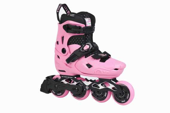 Sepatu Roda Anak Inline Skate Pemula Flying Eagle S7 - Pink S (27-31)
