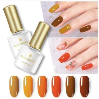 Nail Gel Uv BORN PRETTY 6ml pumkin color gel series/Nail Polish Uv Gel PC01
