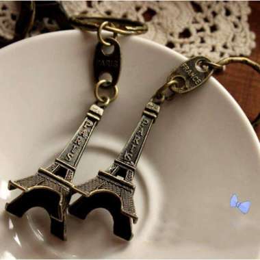 GANTUNGAN KUNCI PARIS GANTUNGAN KEYCHAIN BESI MENARA Eiffel SOUVENIR