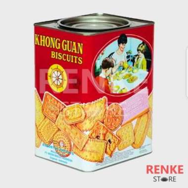 Biskuit khong guan kaleng kotak