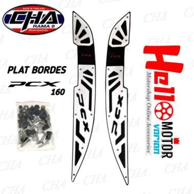 Plat Bordes Pijakan Kaki HONDA PCX 160 gold warna