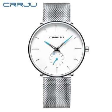 CRRJU Watch Women Men Watch Top Brand Luxury Famous Jam Tangan CRRJU