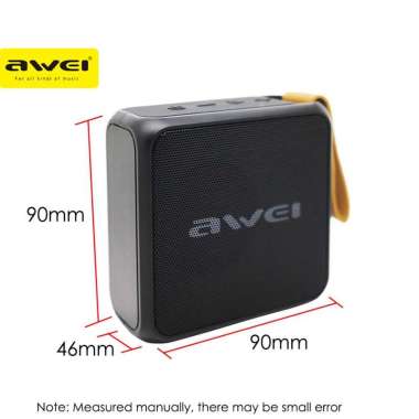 Awei Bluetooth Speaker Portable Mini Wireless Stereo Ultra Bass TWS Y119 Hitam