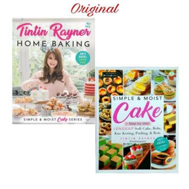 Buku Simple Moist & Cake By Tintin Rayner - Home Baking Home Baking