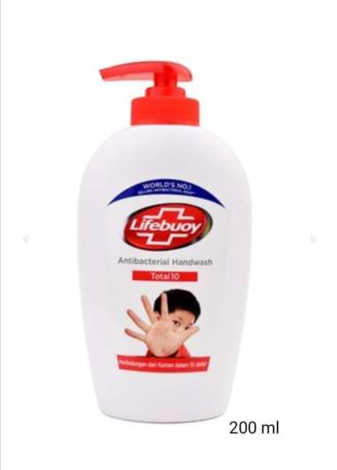 SABUN CUCI TANGAN LIFEBUOY HAND WASH 200 ML BOTOL ANTI BAKTERI