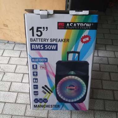 Asatron Speaker Bluetooth Portable Manchester 15inch