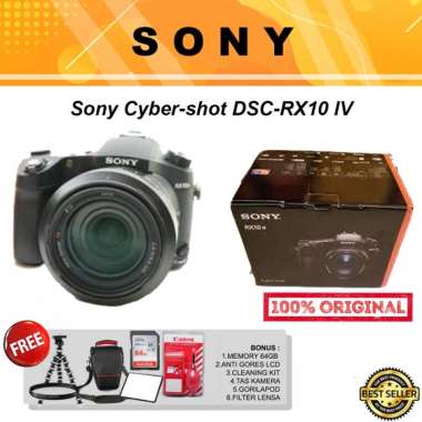 Sony Cyber-shot DSC-RX10 IV Digital Camera Original Resmi RX10 Mark 4 PAKET STANDARD