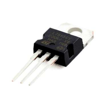 ic l7805cv l7805 atau regulator DC 5 volt
