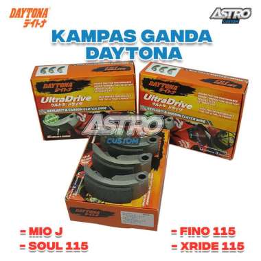 Kampas Ganda Daytona Racing Mio GT Soul GT 115 Mio J Fino Fi 115 Xride - MIO J SOUL GT 115