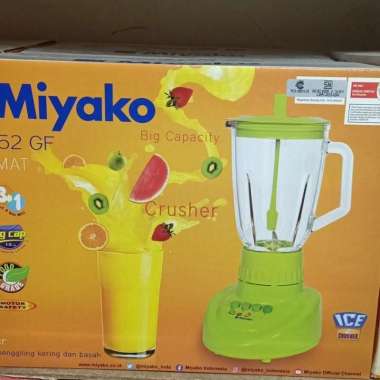 blender Miyako 3in1 kaca hijau