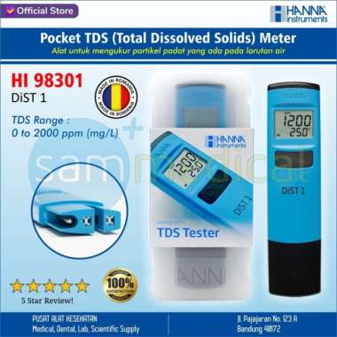 Hanna Pocket TDS Meter Dist 1 HI 98301