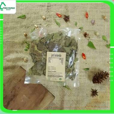 DAUN JATI BELANDA KERING 100 GRAM - Sonchus Arvensis - MURNI - J