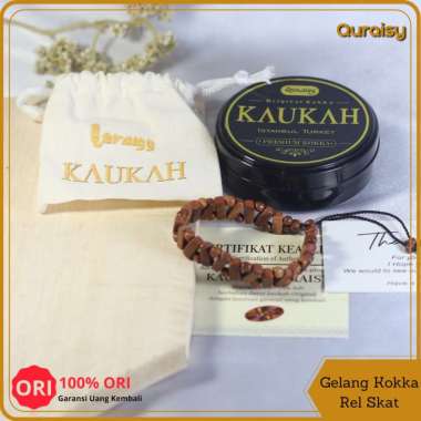 Gelang Kokka Motif REL Premium Untuk Kesehatan Bersertifikat Asli Rel Skat