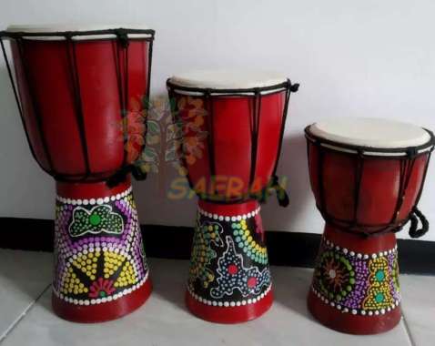 Gendang Jimbe Ukuran 30 cm Alat Musik Tradisional