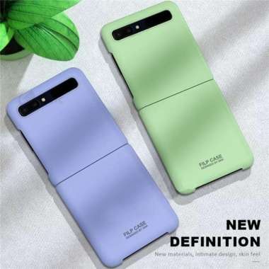 SAMSUNG GALAXY Z FLIP GKK 360 ULTRATIHIN HARD CASE FLIP CASE ORIGINAL HIJAU PASTEL