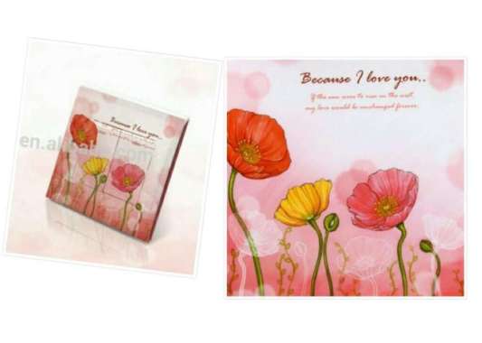 Stiker Tombol Lampu (i love you Flower)