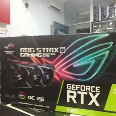 VGA ASUS ROG Strix RTX3060 12Gb OC GARANSI RESMI
