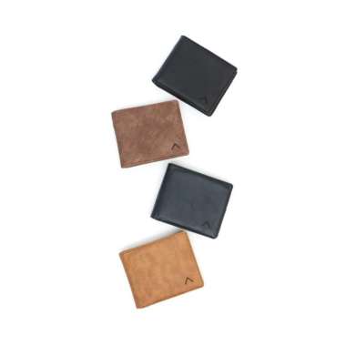 Cogen GEN I Dompet Pria Kulit Polos Black