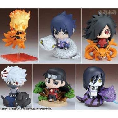 Jual Oem Naruto Petit Naruto Chibi Kakashi Sasuke Set Action