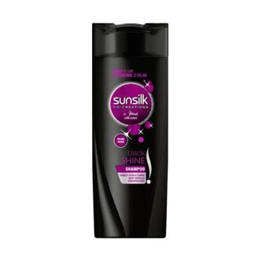 Promo Harga Sunsilk Shampoo Black Shine 170 ml - Blibli