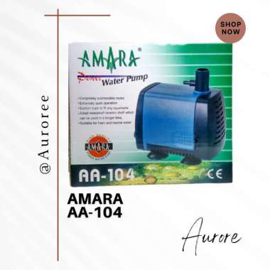 POMPA AQUARIUM AMARA 104 CELUP/ POMPA KOLAM/POMPA AIR CELUP