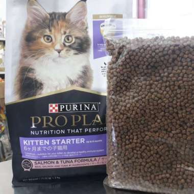 [NO BRAND] Proplan Kitten Starter Salmon Tuna Repack 500gr/ Proplan Kitten Repack