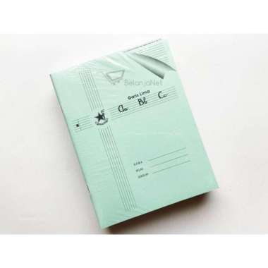 Buku Tulis Garis Lima Bintang Obor