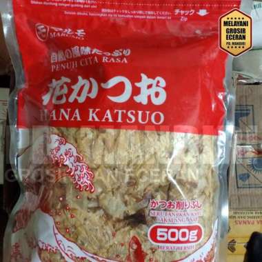 HANA KATSUO 500 GR SERUTAN IKAN KAYU CAKALANG ASAP