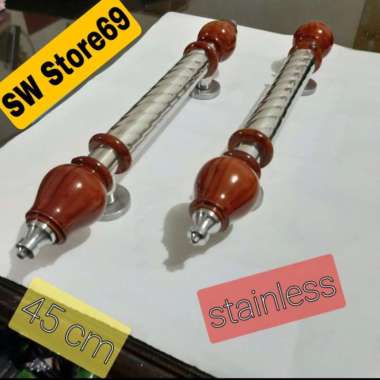1 Set Handle Pintu Rumah Gagang Handle Pintu Kayu