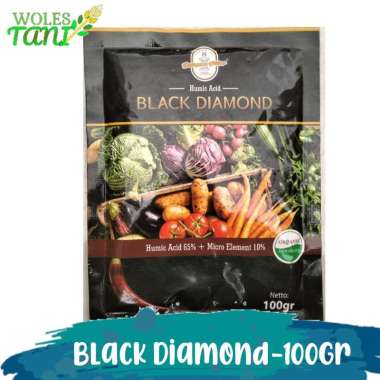 Asam Humat Plus Silika Black Diamond 100 Gram
