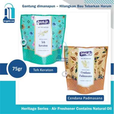 Dahlia Gantung Mobil AC Hotel Aroma Cendana Teh Keraton Kamper Aromaterapi Teh Keraton