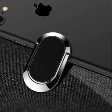 Spinner iRing Magnetic Smartphone Holder 360 Degree Rotary Hitam