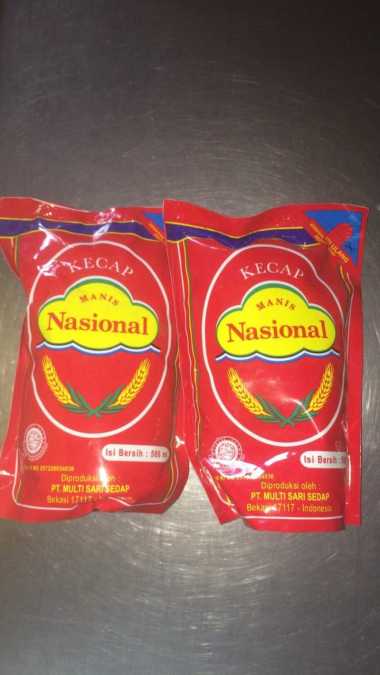 Nasional kecap manis refill 520 ml