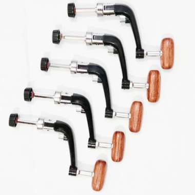 handle reel knob kayu pancing gagang reel besi 1000-2000-3000-4000 3000-4000
