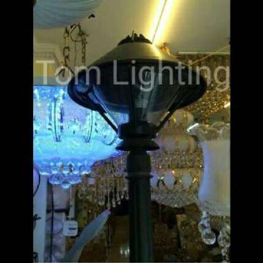 1403. Lampu Taman Teras Standing Tinggi Outdoor Berdiri Tinggi Minimal