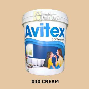 Cat Tembok Interior Avitex 25 kg (Tinting - Base) 040 Cream