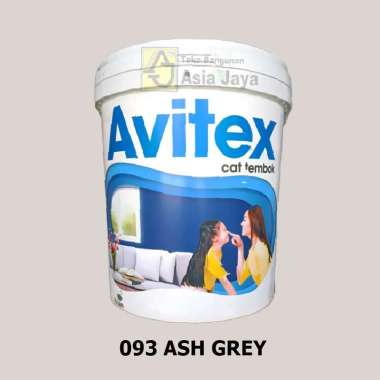 Cat Tembok Interior Avitex 25 kg (Tinting - Base) 093 Ash Grey