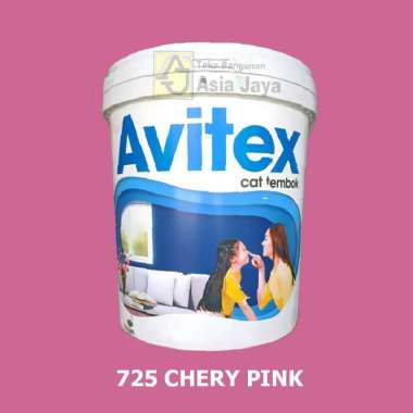 Cat Tembok Interior Avitex 25 kg (Tinting - Base) 725 Chery Pink