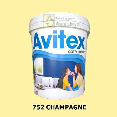 Cat Tembok Interior Avitex 25 kg (Tinting - Base) 752 Champagne