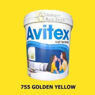 Cat Tembok Interior Avitex 25 kg (Tinting - Base) 755 Golden Yellow