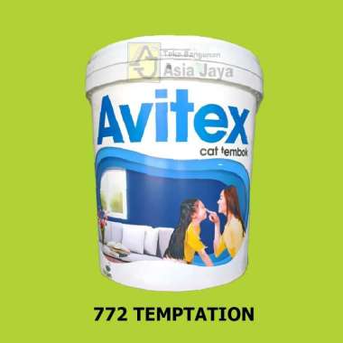 Cat Tembok Interior Avitex 25 kg (Tinting - Base) 772 Temptation