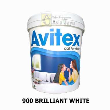 Cat Tembok Interior Avitex 25 kg (Tinting - Base) 900 Brilliant White