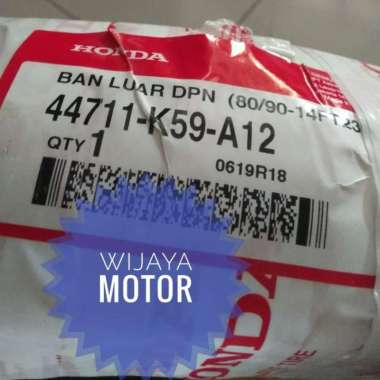 BAN LUAR TUBLESS DEPAN BEAT VARIO 80 90 14 AHM FEDERAL